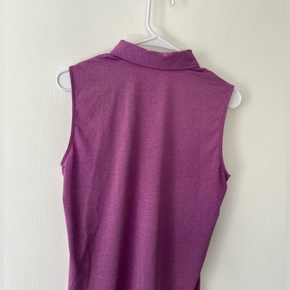 Fairway & Greene Ladies Sleeveless Golf Polo Shirt- Size Large - Picture 9 of 11